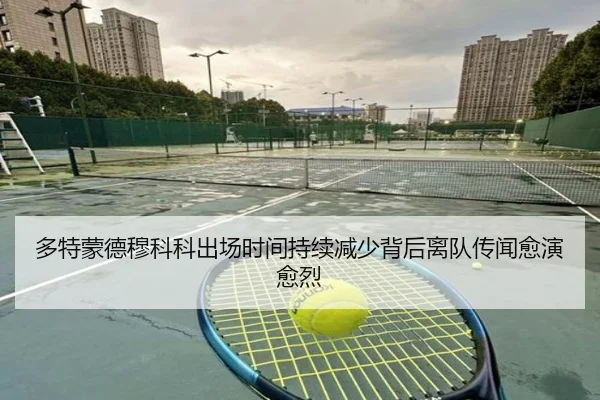 多特蒙德穆科科出场时间持续减少背后离队传闻愈演愈烈
